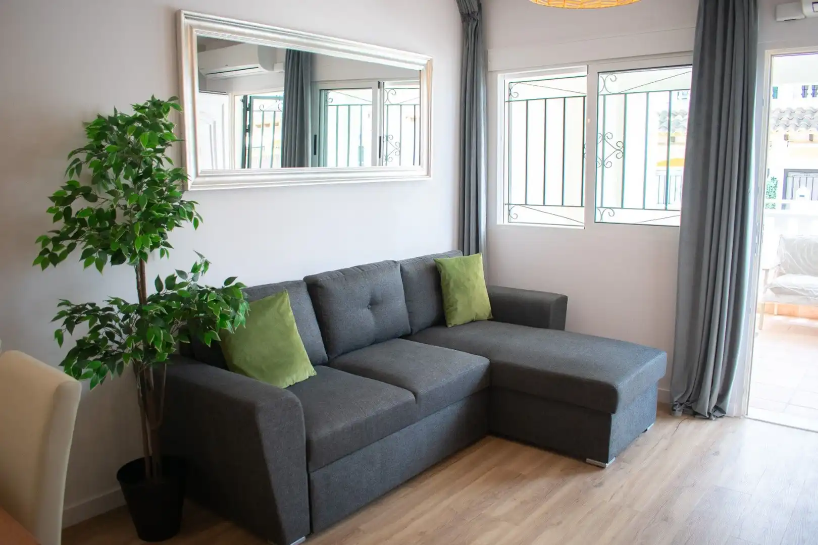 Living room of Detached homes for sale in Orihuela  with Air Conditioner, Heating and Private garden