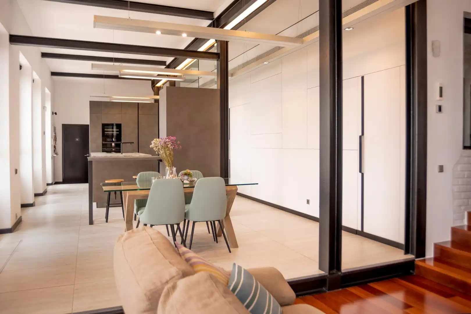 Sala de estar de Apartamento en venta en Las Palmas de Gran Canaria con Aire acondicionado, Parquet y Trastero