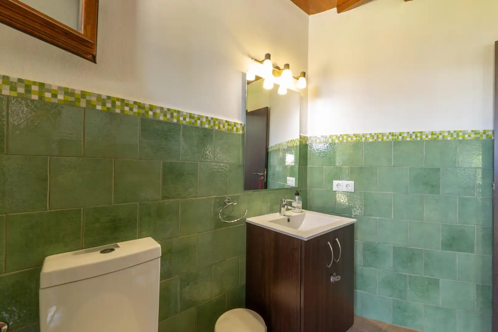 Baño de Finca rústica de alquiler en Mijas