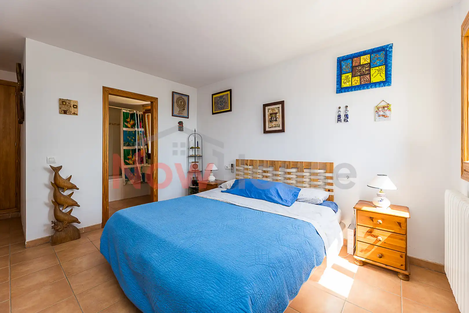 Schlafzimmer von Erdgeschoss zum Verkauf in Santa Margalida mit Klimaanlage, Heizung und Terrasse