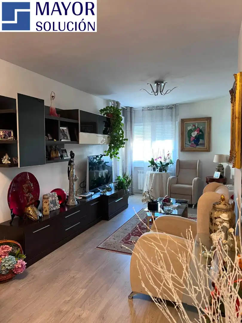 Sala de estar de Piso en venta en Arganda del Rey con Aire acondicionado, Calefacción y Parquet