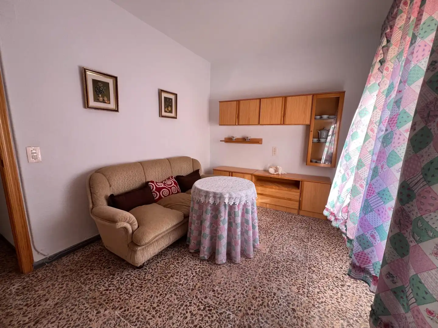Sala d'estar de Casa o xalet en venda en Pulpí amb Jardí privat, Terrassa i Traster