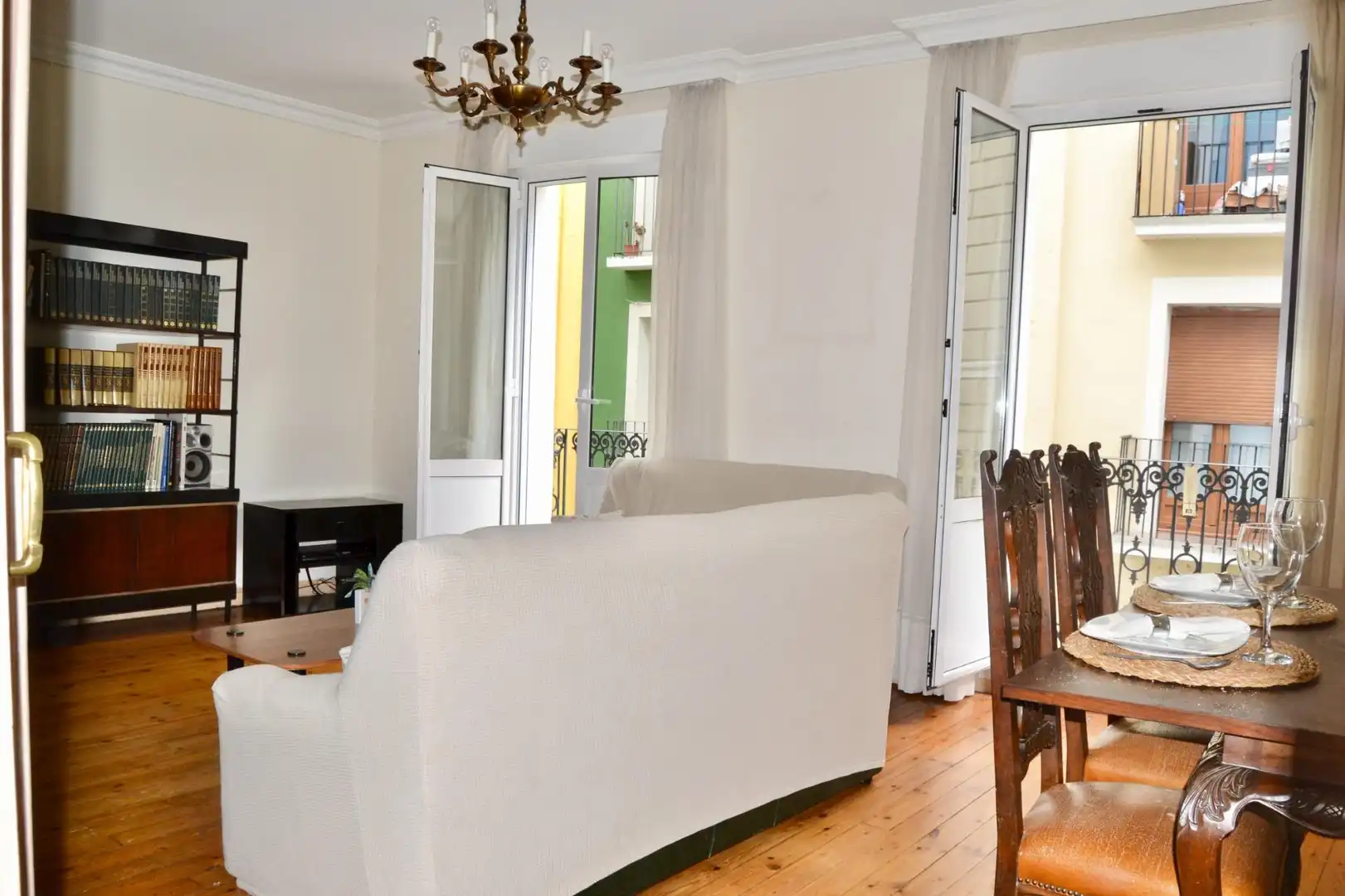 Living room of Flat for sale in  Pamplona / Iruña  with Heating, Storage room and Balcony