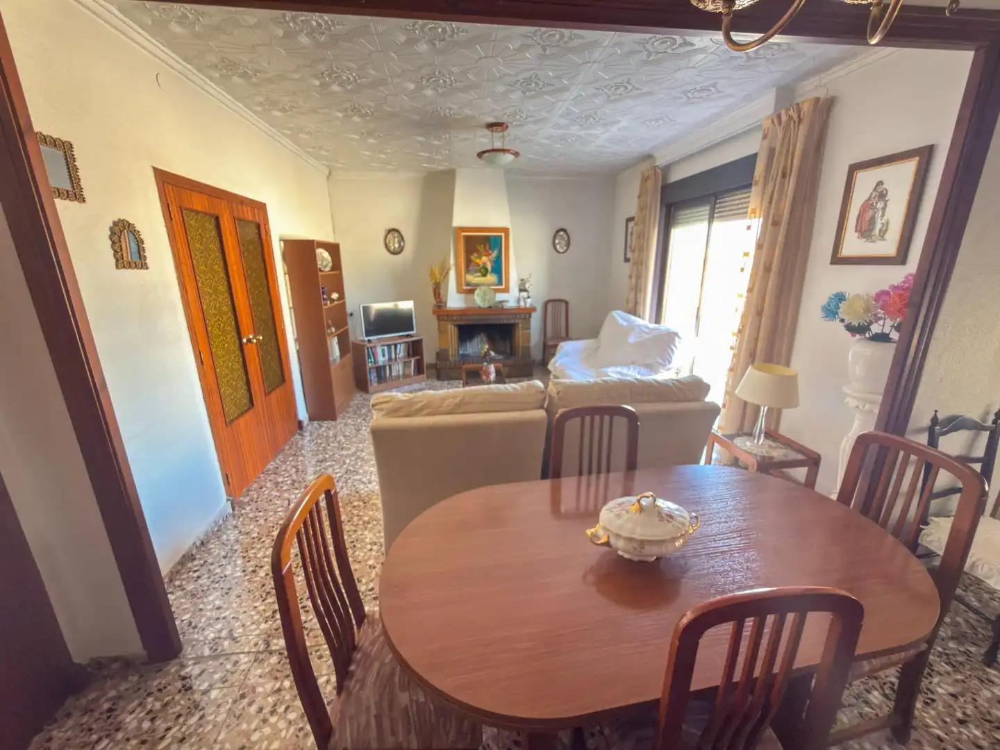 Sala de estar de Casa o chalet en venta en Callosa de Segura con Aire acondicionado, Amueblado y Balcón