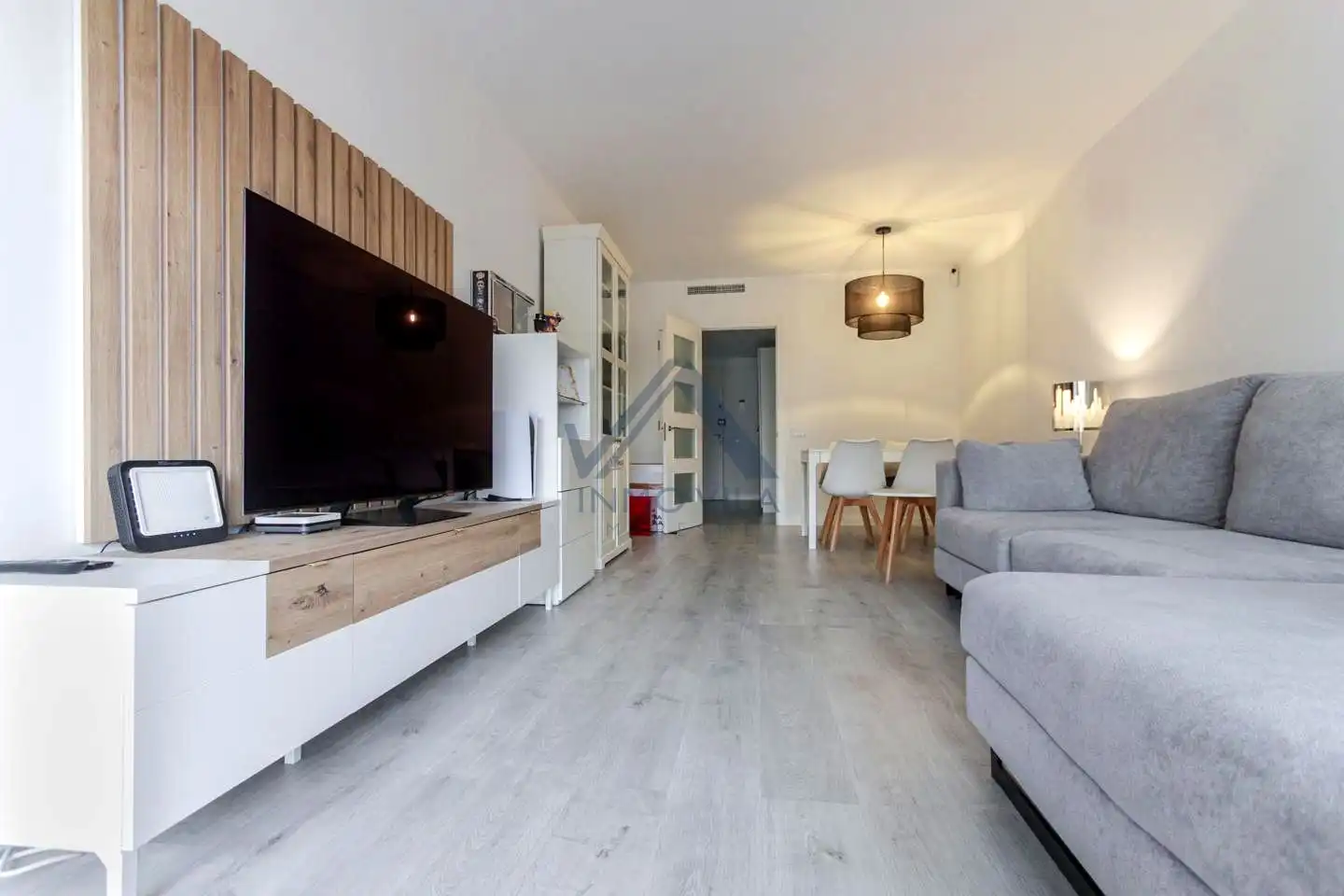 Sala de estar de Piso en venta en Mataró con Aire acondicionado y Terraza