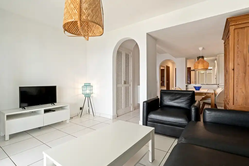 Sala d'estar de Apartament en venda en Santanyí amb Aire condicionat, Terrassa i Balcó