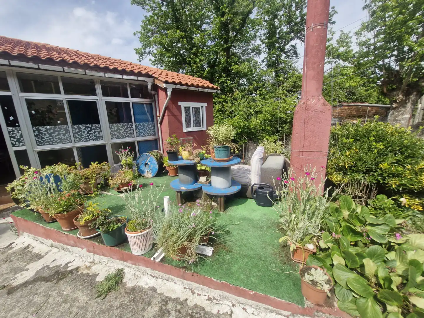 Terrasse von Haus oder Chalet zum Verkauf in Allariz mit Möbliert und Ofen
