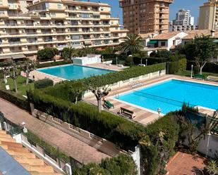 Piscina de Dúplex de lloguer en Gandia amb Aire condicionat, Terrassa i Moblat