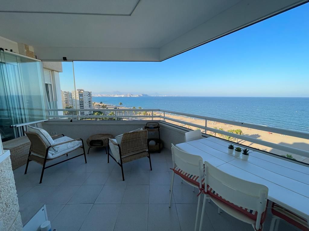 Terrassa de Apartament de lloguer en Alicante / Alacant amb Aire condicionat, Calefacció i Jardí privat