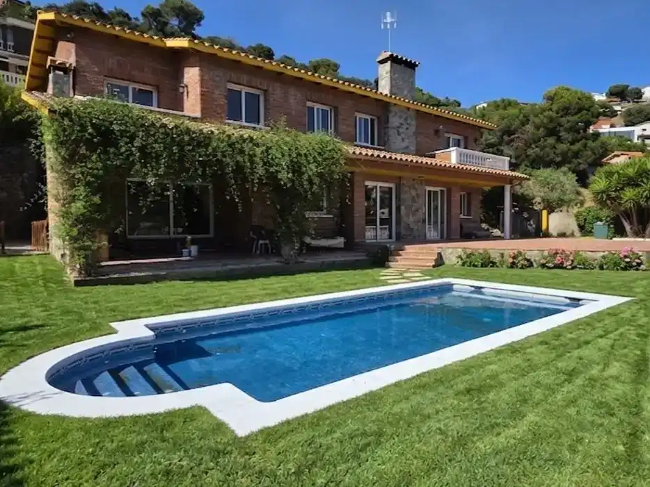 Piscina de Casa o xalet de lloguer en Sant Fost de Campsentelles amb Terrassa, Piscina i Balcó