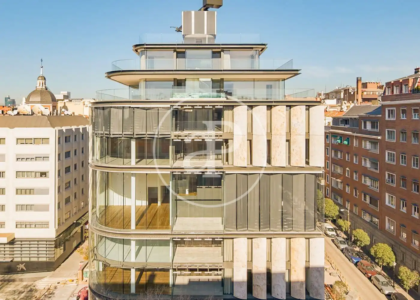 Exterior view of Flat for rent in Madrid  with Air Conditioner, Heating and Terrace