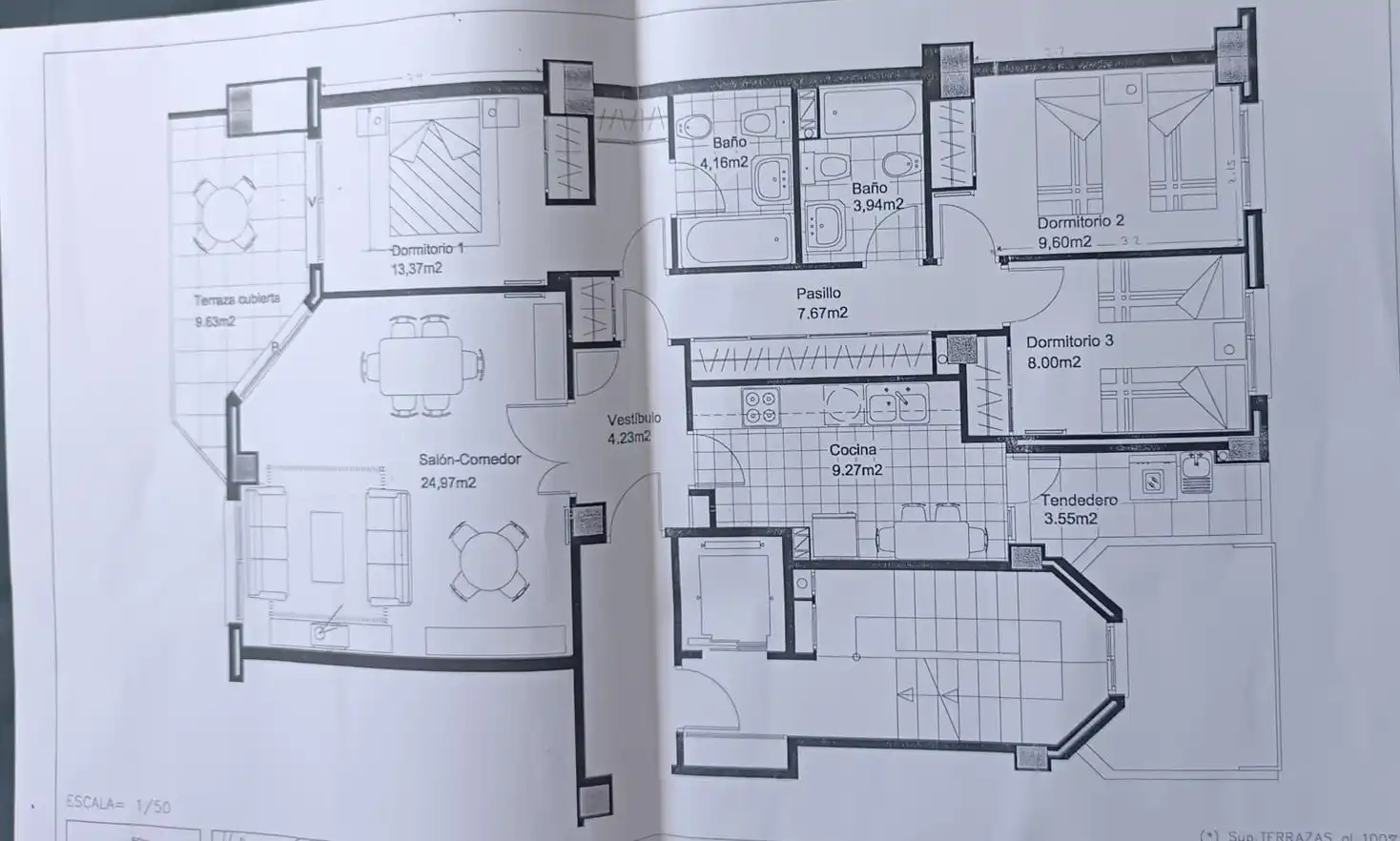 Piso en venta en Valencia con Aire acondicionado, Calefacción y Terraza