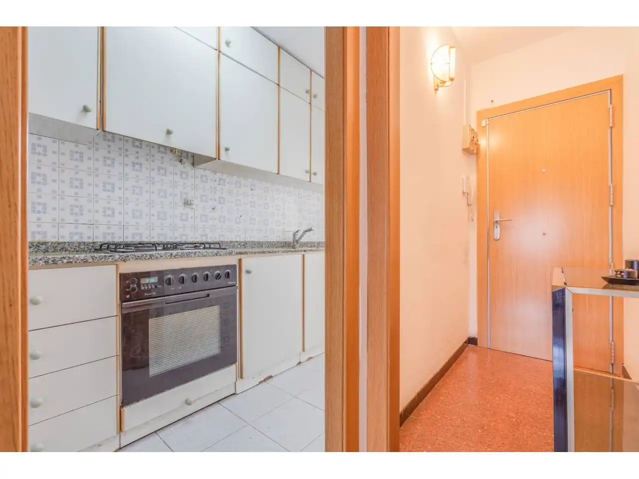 Kitchen of Flat for sale in Terrassa  with Air Conditioner
