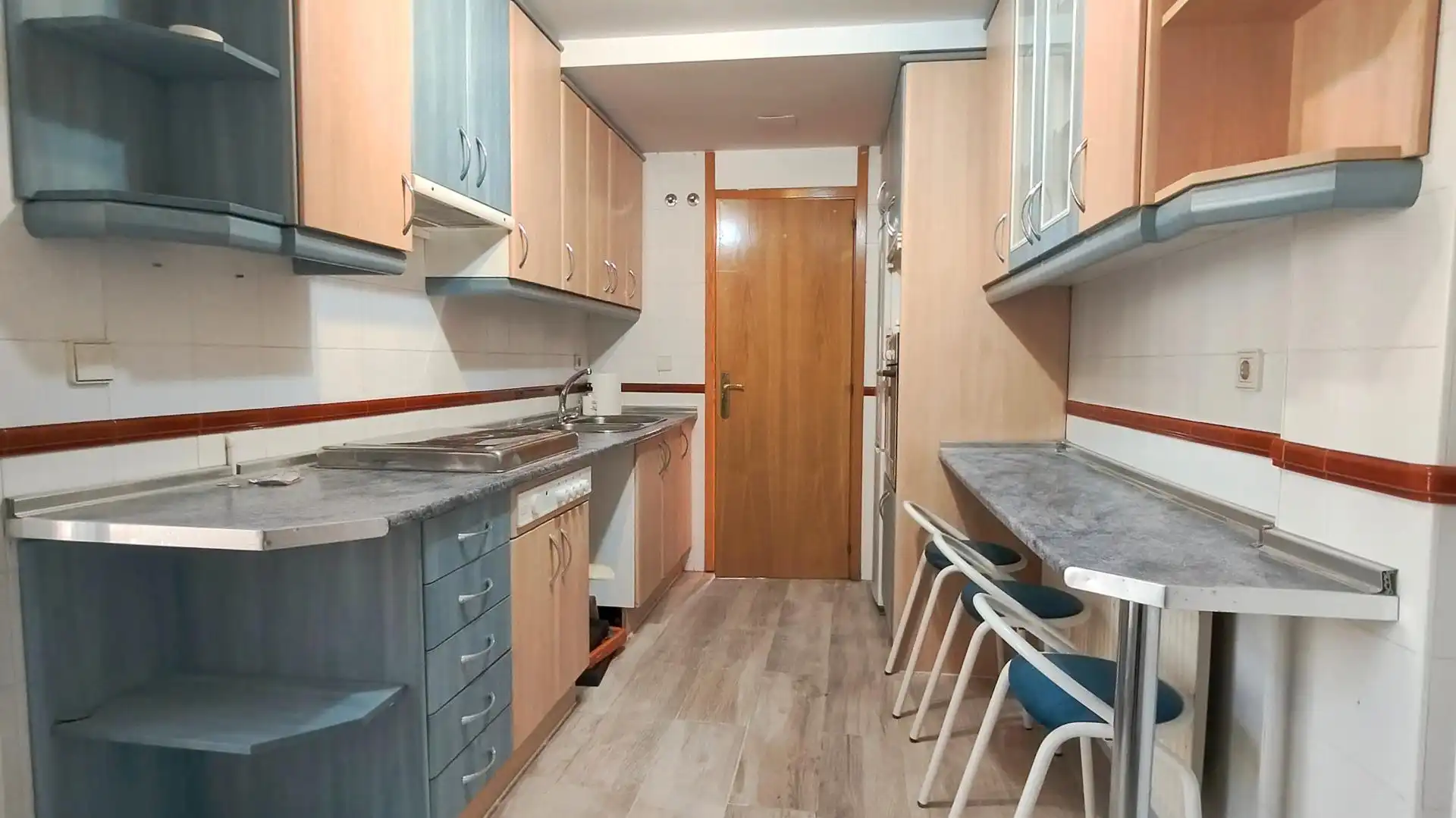 Küche von Wohnung zum Verkauf in Arganda del Rey mit Klimaanlage, Heizung und Parkett