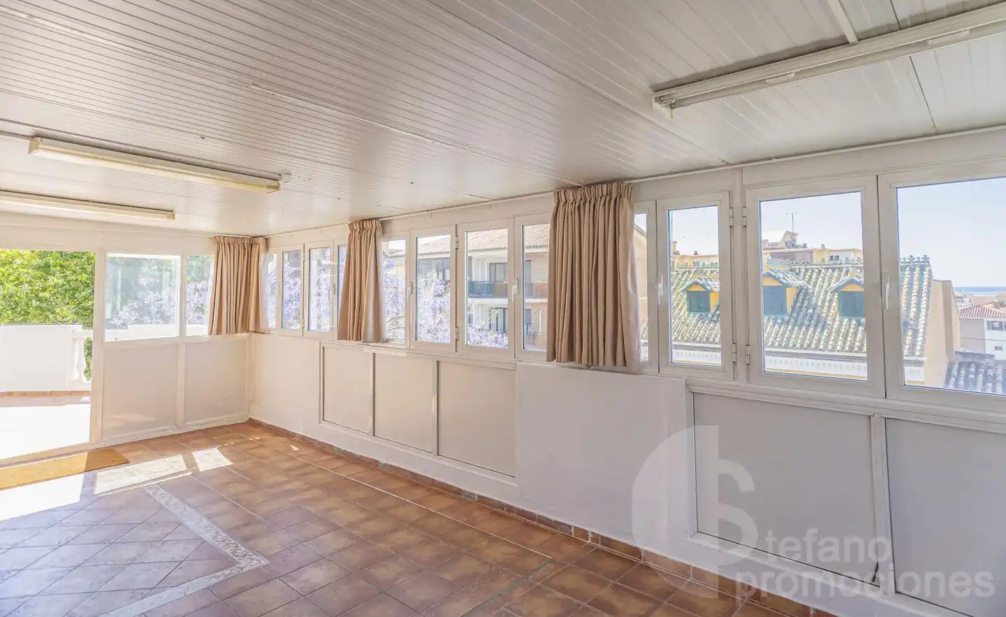 Bedroom of Attic for sale in Málaga  with Air Conditioner, Terrace and Storage room