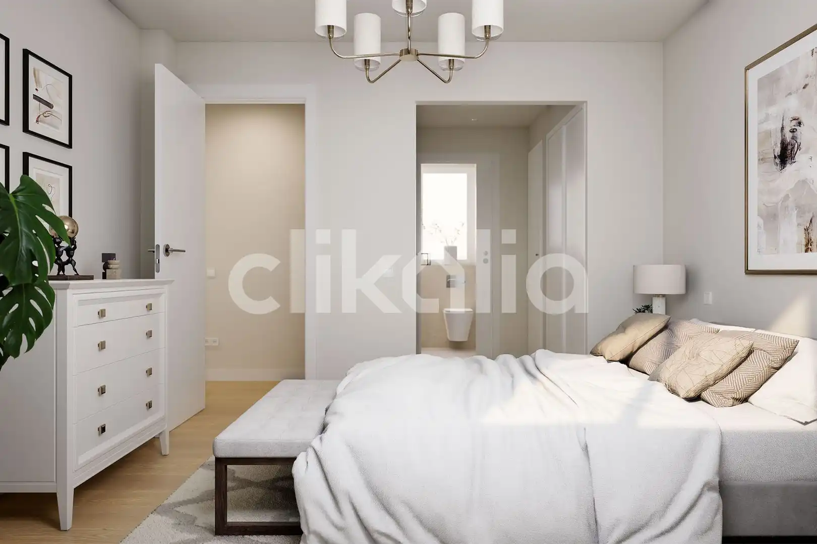 Habitación de Piso en venta en Madrid con Aire acondicionado, Calefacción y Jardín privado