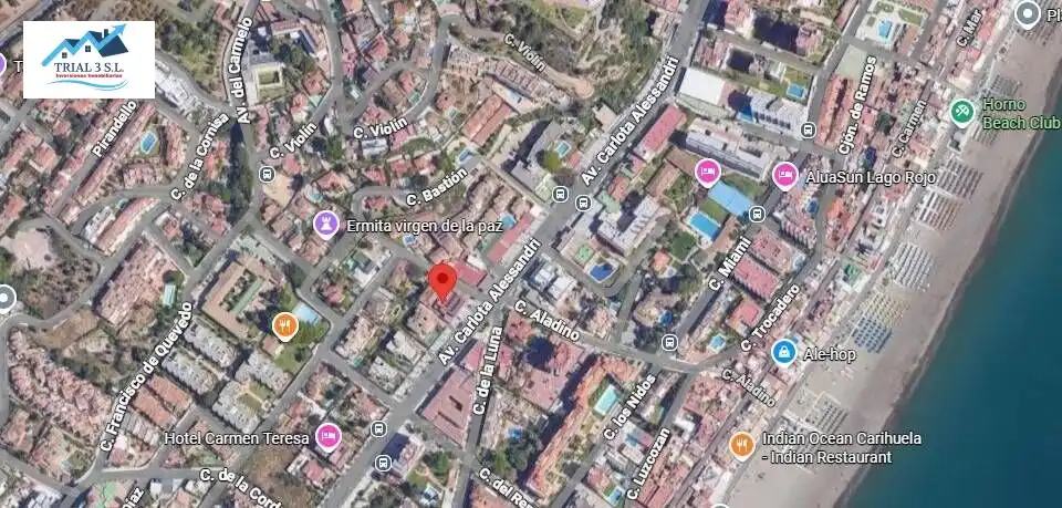 Vista exterior de Piso en venta en Torremolinos