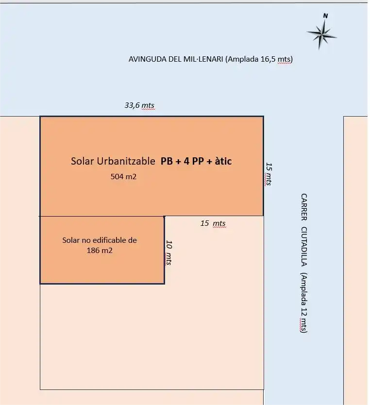 Terreny residencial en venda a Cervera, imagen 6