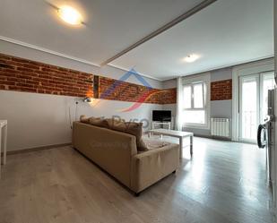 Living room of Flat to rent in Santander  with Heating, Furnished and Balcony