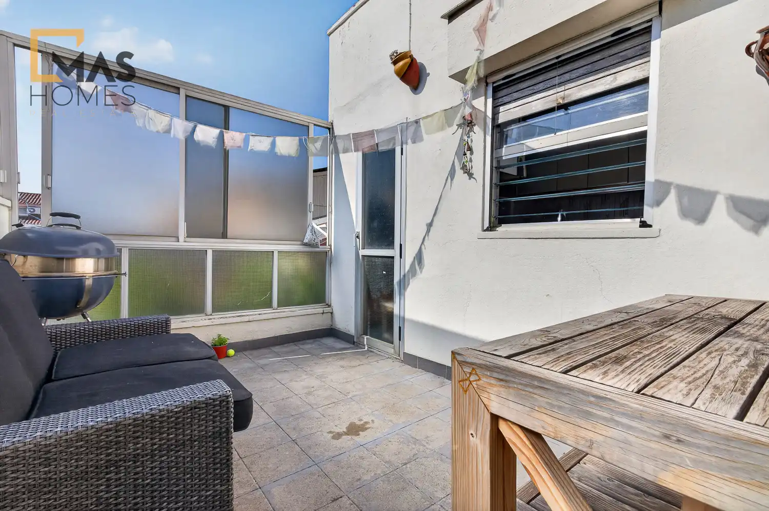 Balcony of Detached homes for sale in Terrassa  with Air Conditioner, Heating and Terrace