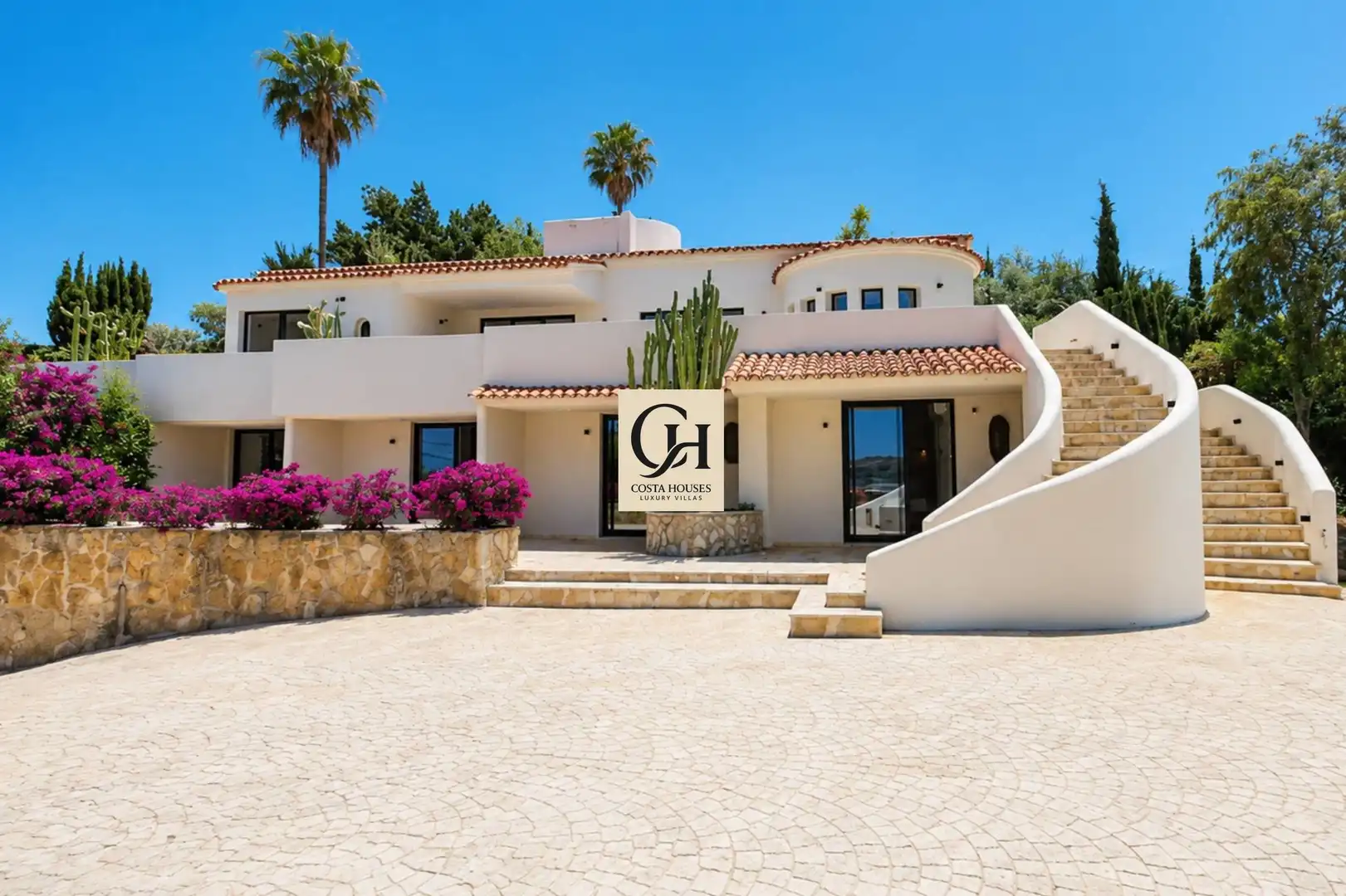 Vista exterior de Casa o xalet en venda en Jávea / Xàbia amb Aire condicionat, Calefacció i Jardí privat