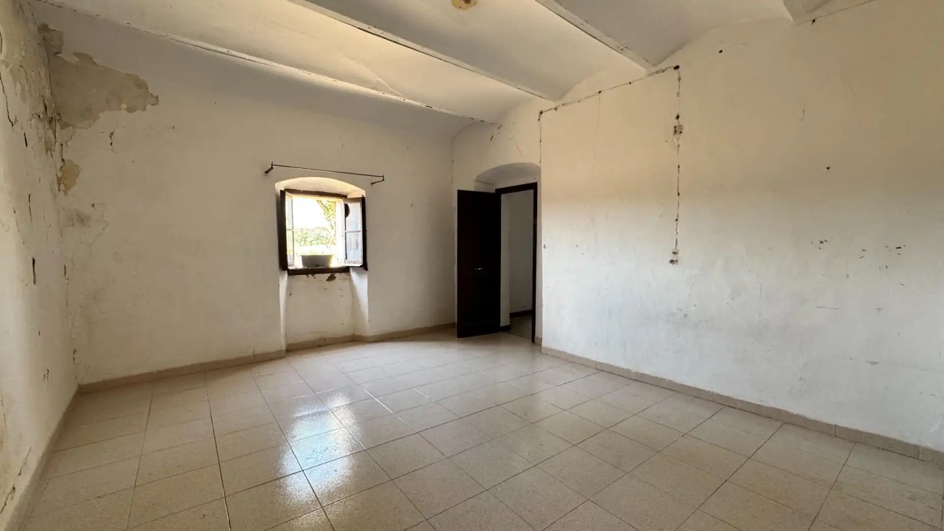 Sala d'estar de Finca rústica en venda en Caldes de Malavella amb Calefacció i Jardí privat
