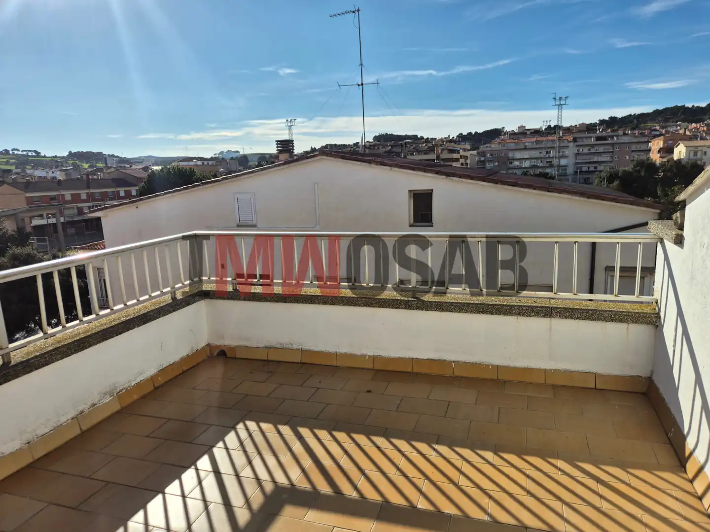 Terrasse von Wohnungen zum Verkauf in Navàs mit Klimaanlage, Terrasse und Ofen