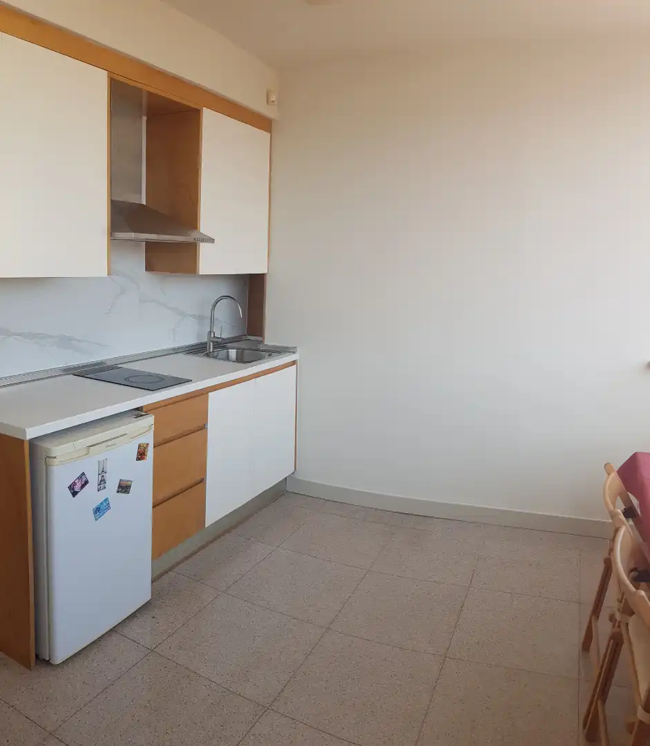 Cocina de Apartamento de alquiler en Madrid con Aire acondicionado, Calefacción y Parquet