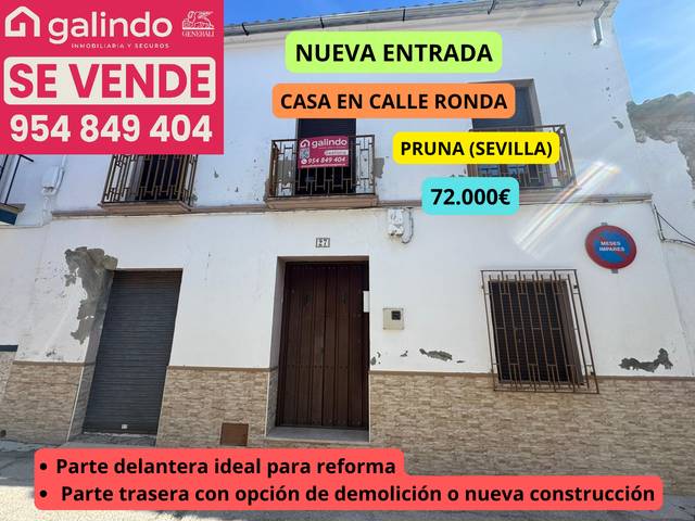 Casa adosada en Venta en Pruna