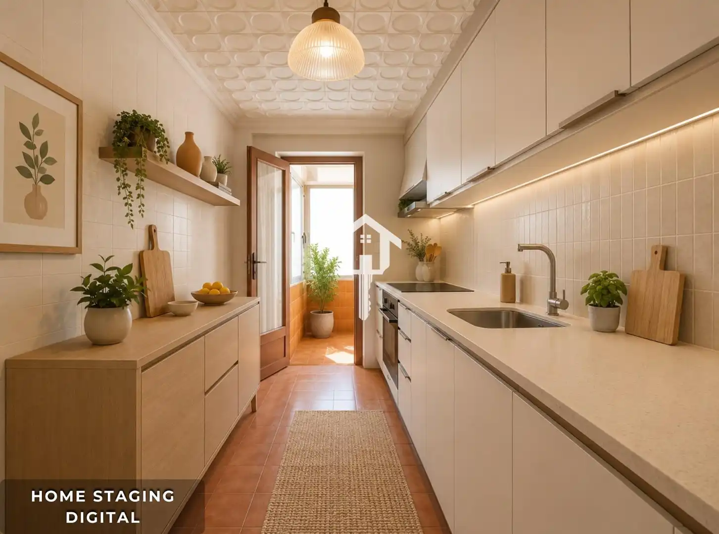Cocina de Piso en venta en Alicante / Alacant con Amueblado
