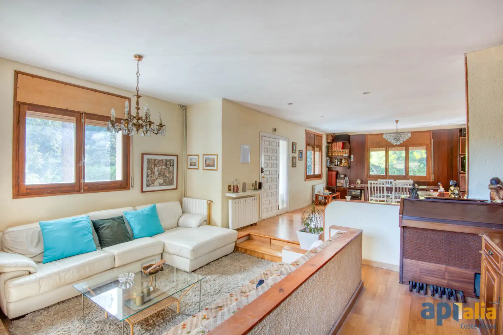 Sala de estar de Casa o chalet en venta en Sant Feliu de Guíxols con Calefacción, Jardín privado y Terraza