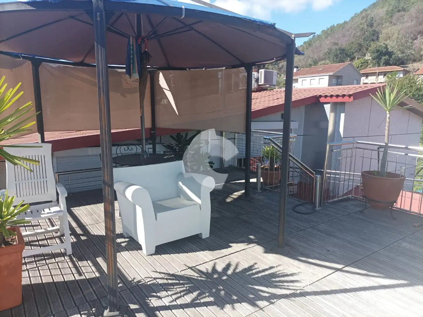 Terraza de Casa adosada en venta en Ourense Capital 
