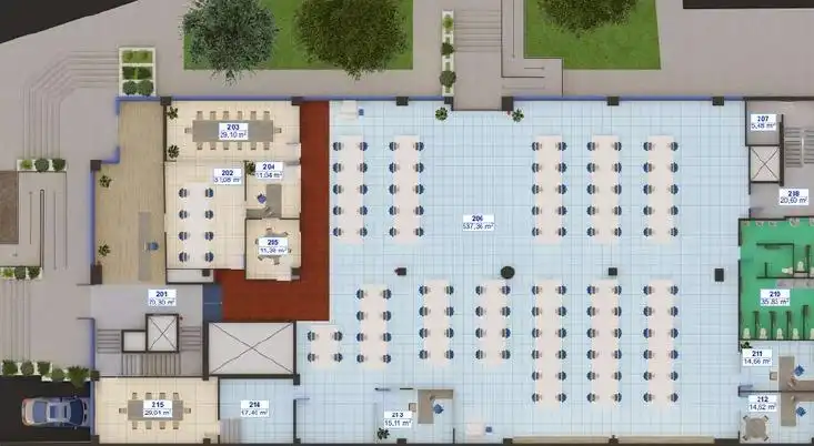 Oficina de alquiler en Campus de la Salud