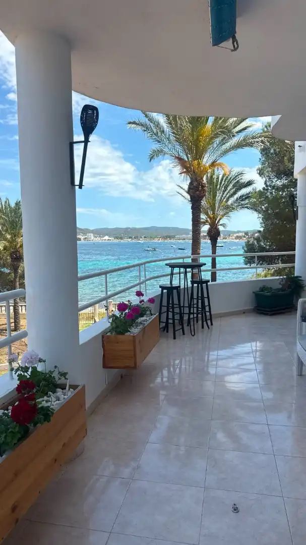 Terraza de Apartamento en venta en Sant Antoni de Portmany con Aire acondicionado, Terraza y Amueblado