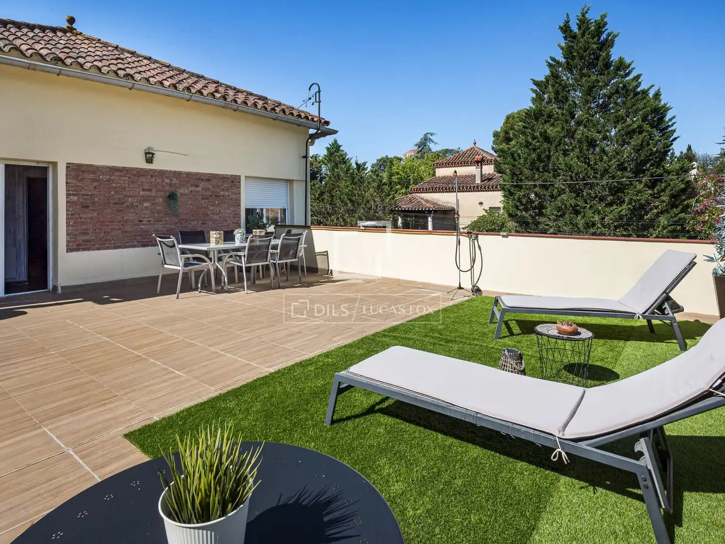 Terraza de Casa o chalet de alquiler en Sant Cugat del Vallès con Aire acondicionado, Calefacción y Terraza