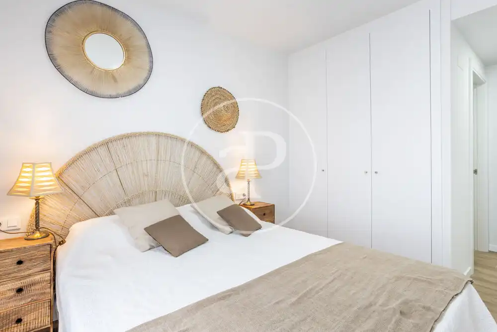 Bedroom of Flat for rent in Quart de Poblet  with Air Conditioner, Heating and Private garden