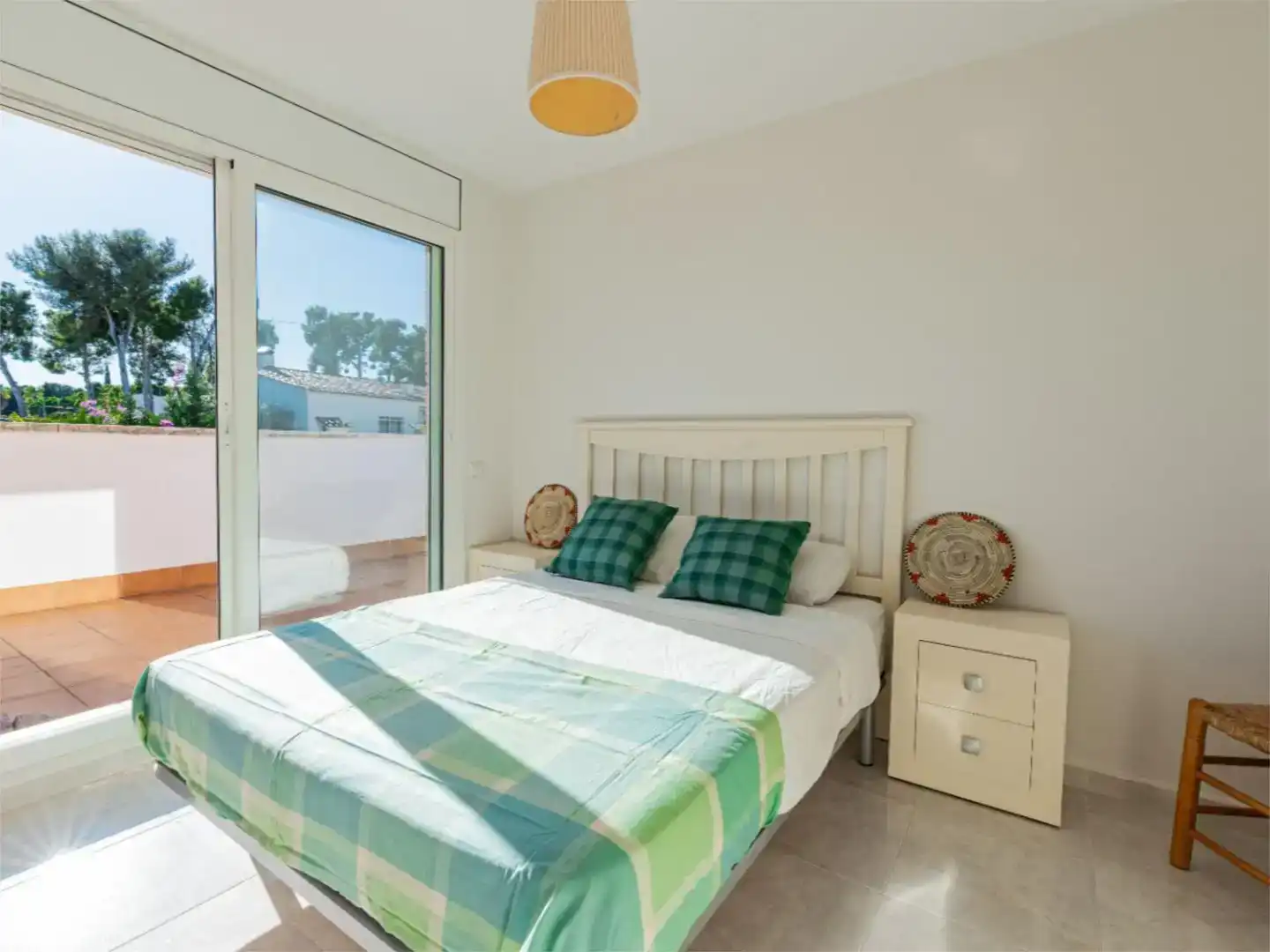 Bedroom of Houses for sale in Roda de Berà  with Swimming Pool and Balcony