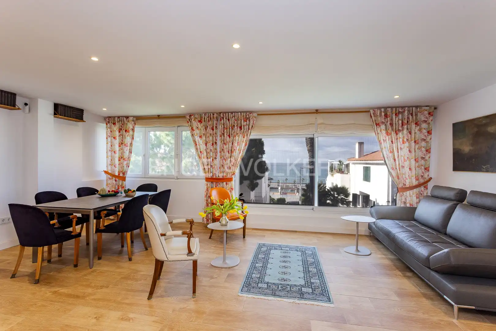 Living room of Flat for rent in Sitges  with Air Conditioner, Heating and Swimming Pool