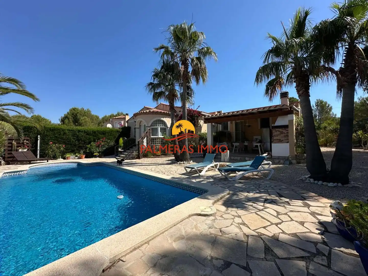 Außenansicht von Haus oder Chalet zum Verkauf in L'Ametlla de Mar  mit Klimaanlage, Schwimmbad und Möbliert