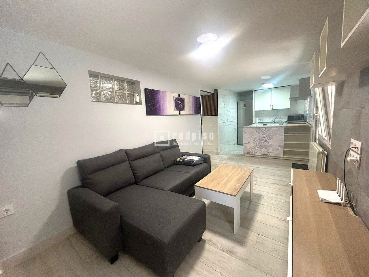 Living room of Flat to rent in San Fernando de Henares  with Air Conditioner, Heating and Furnished