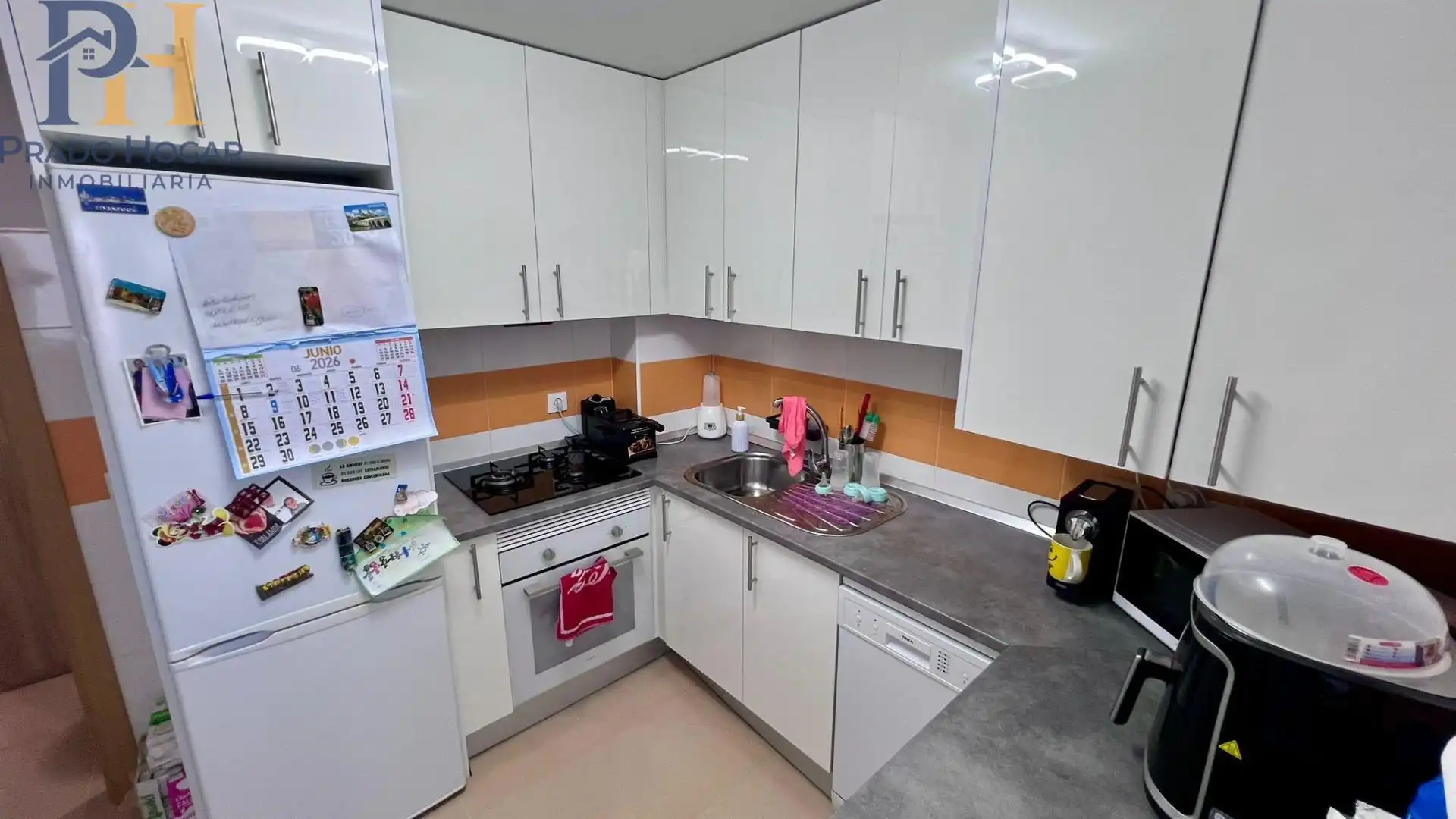 Kitchen of Flat for sale in El Casar de Escalona  with Heating, Balcony and Community pool