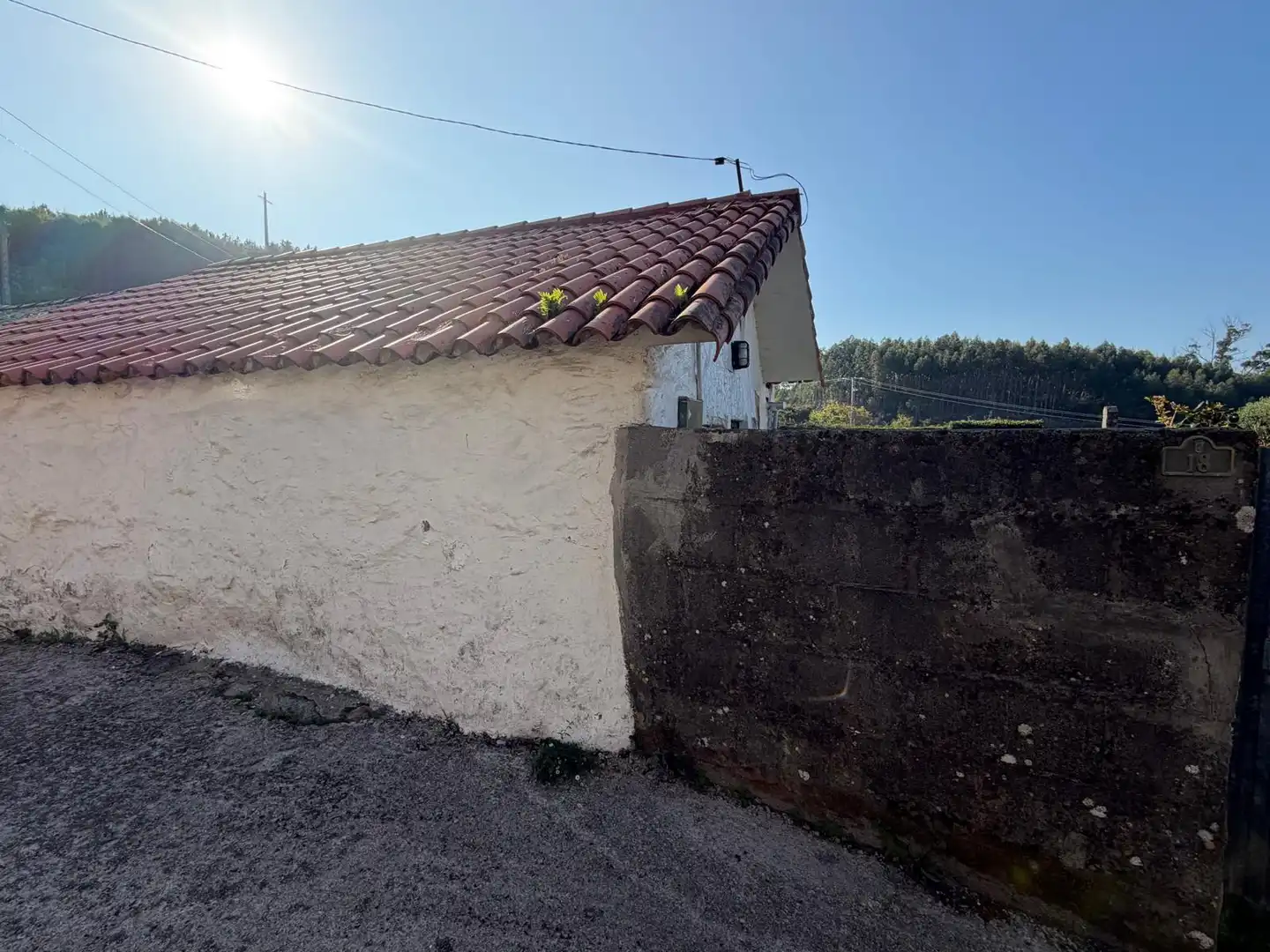 Vista exterior de Finca rústica en venta en Baiona con Jardín privado