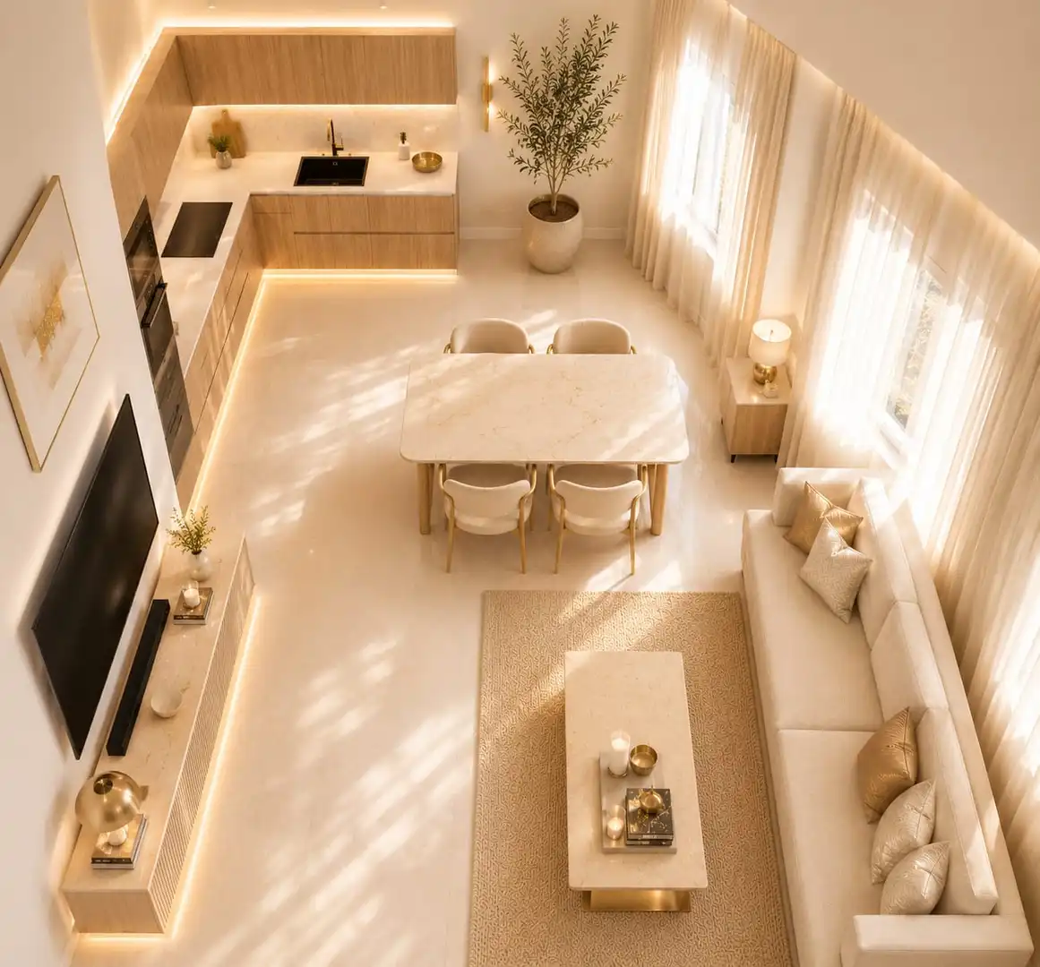 Sala de estar de Piso en venta en Sevilla