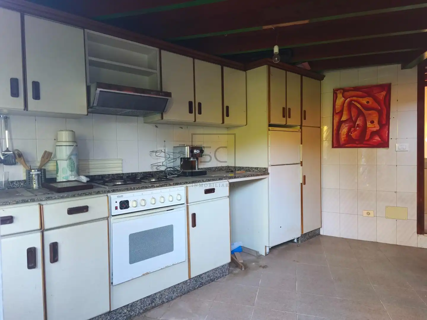 Kitchen of Detached homes for sale in Ferrol  with Heating, Private garden and Storage room