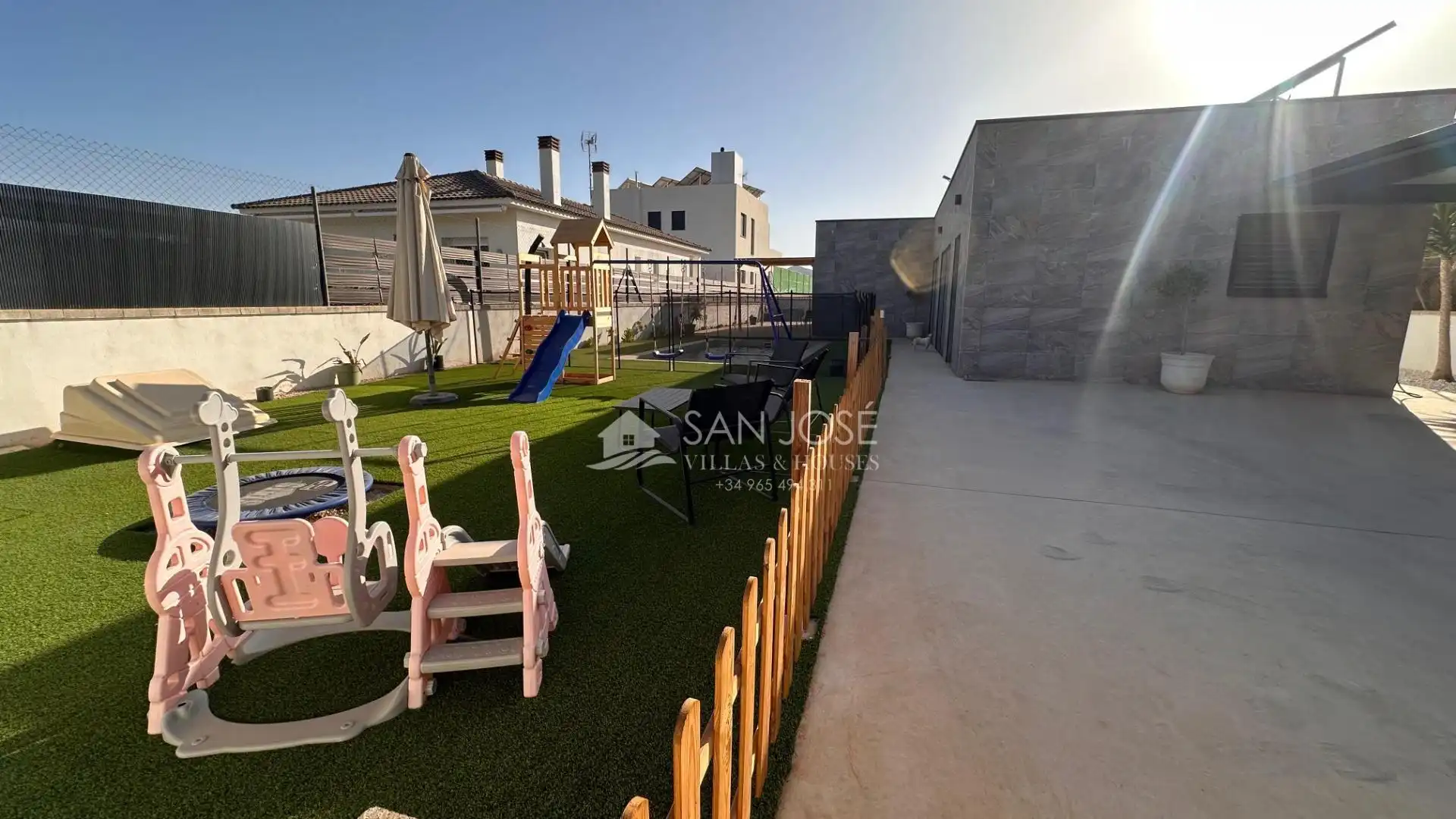 Terrassa de Casa o xalet de lloguer en Aspe amb Aire condicionat, Calefacció i Jardí privat
