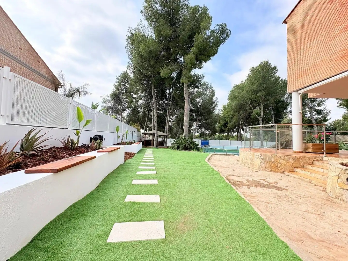 Jardín de Casa o chalet en venta en Alfinach - Los Monasterios