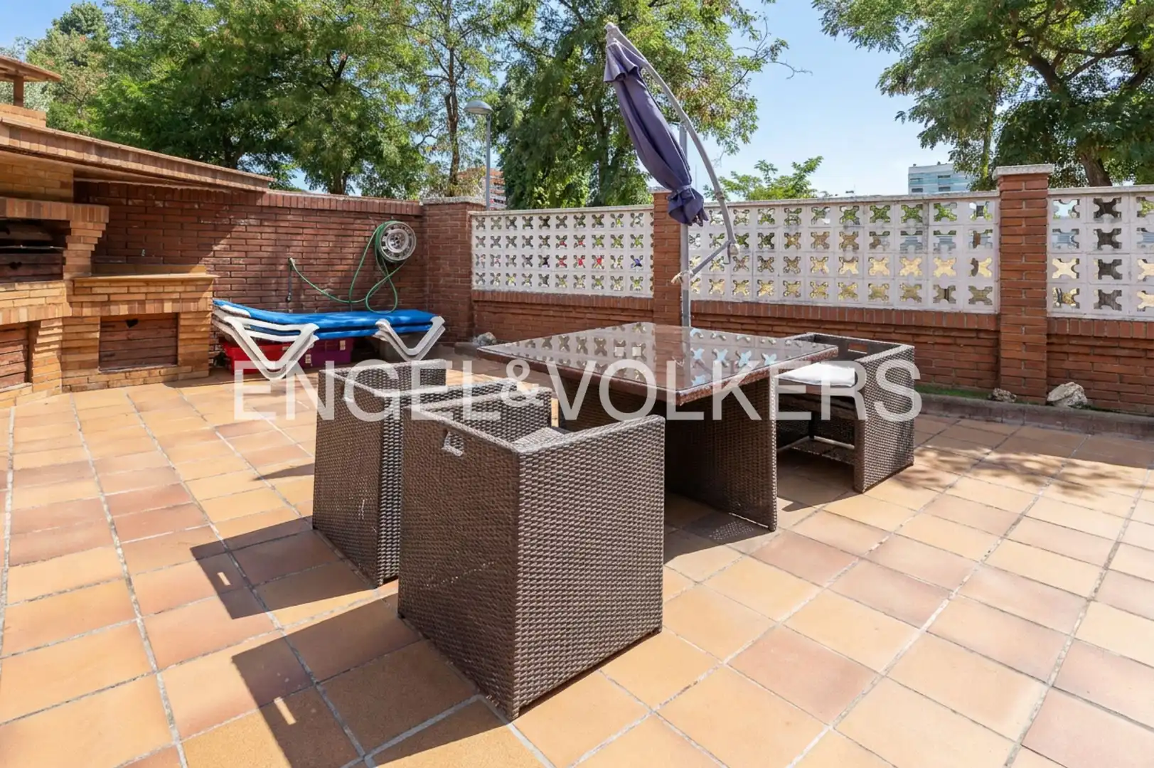 Terrace of Detached homes for rent in Barberà del Vallès  with Air Conditioner, Heating and Private garden