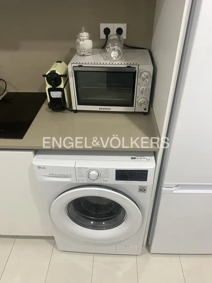 Kitchen of Flat for rent in Sitges  with Air Conditioner, Heating and Furnished
