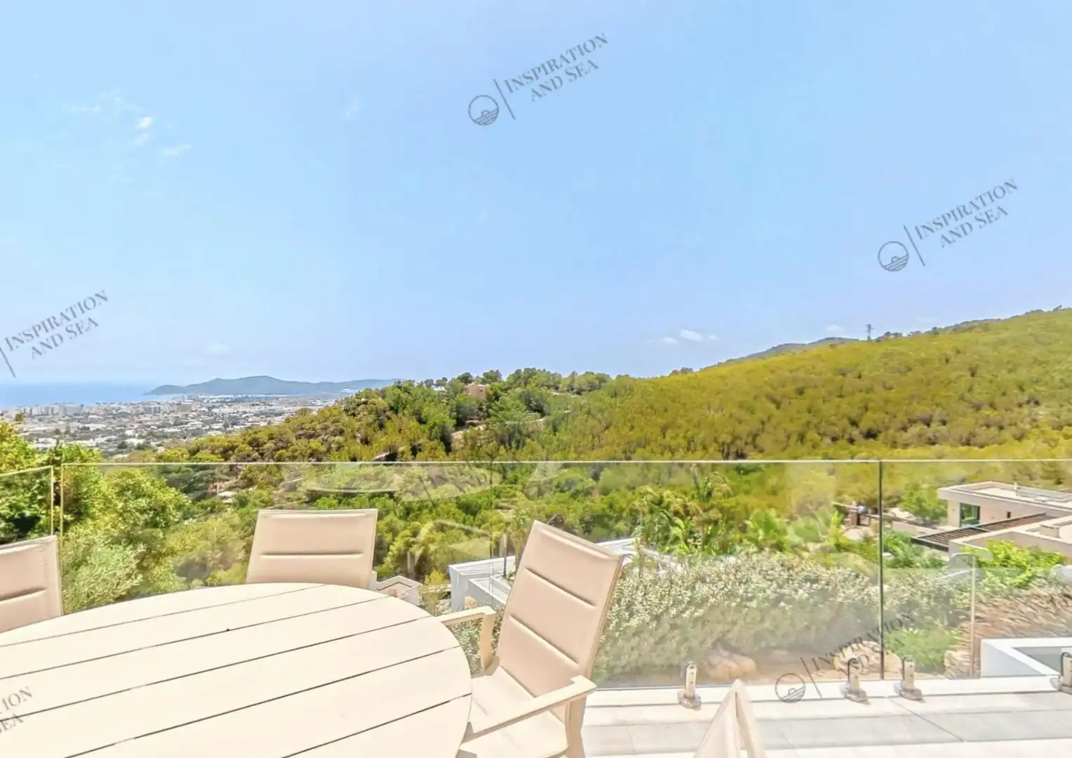 Terrassa de Casa o xalet de lloguer en Eivissa amb Aire condicionat, Calefacció i Jardí privat