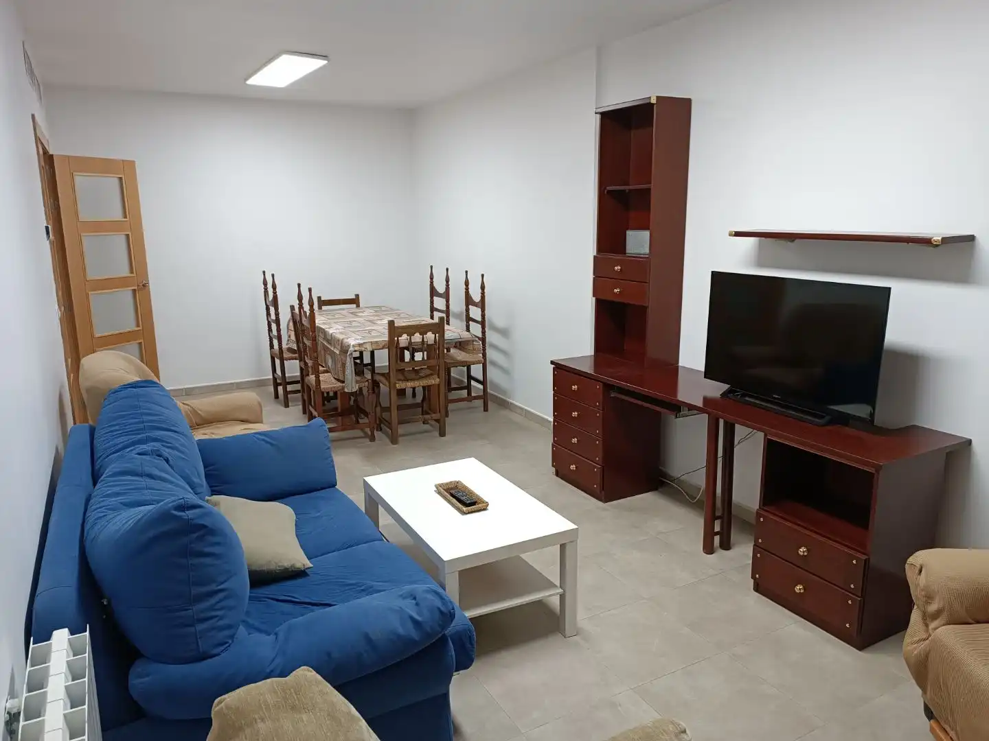 Wohnzimmer von Wohnung zur Miete in Lécera mit Privatgarten, Terrasse und Abstellraum